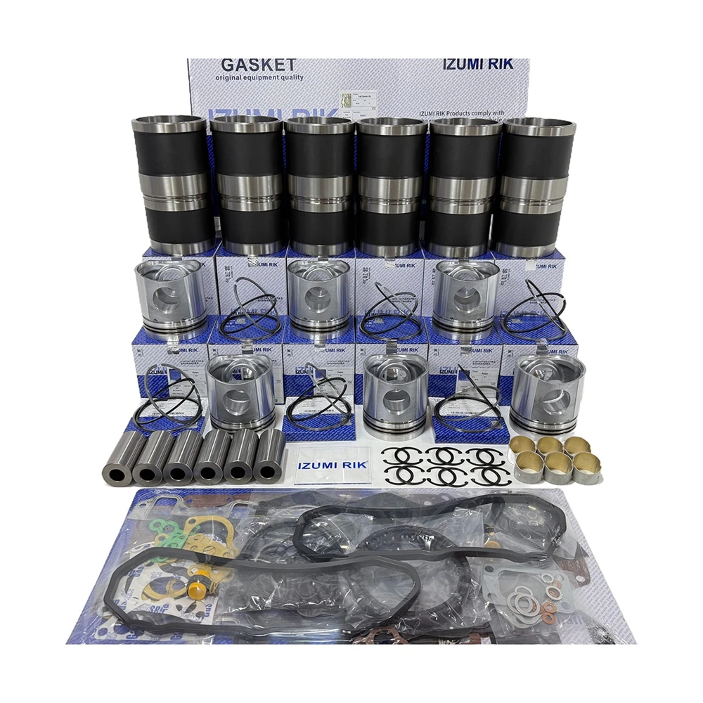 IZUMI RIK 6HA-ET Overhaul Rebuild Kit with Overhaul Kit for Yanmar Engine Parts Factory