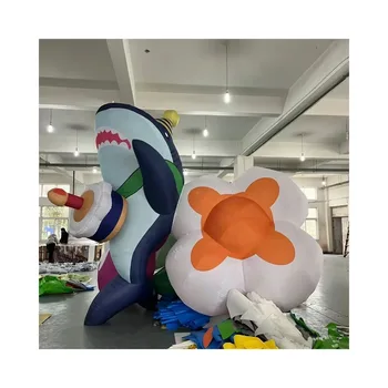 factory production Inflatable Cartoon Shark For Water Party Decoration Or Carnival