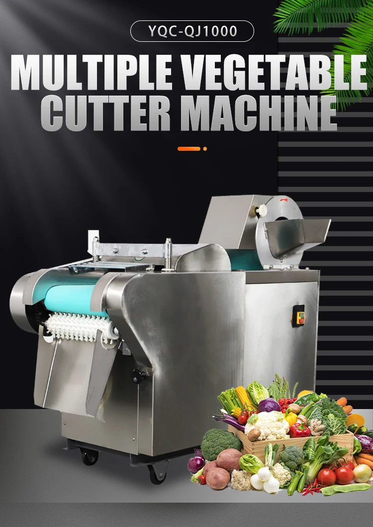 Leila Cucumber Eggplant Automatic Vegetable Cutter Machine Lettuce