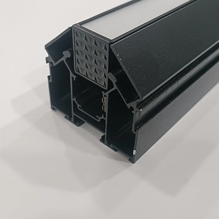 Smart Control FOXYGEN Custom Size Ultra Thin Linear Track Rail System LED Magnetic Track Light for Home Lighting Design factory