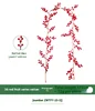 36 red fruit series rattan 1