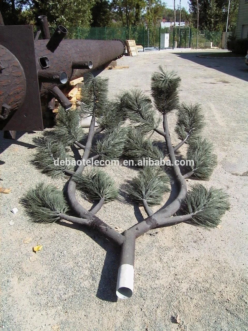 Artificial Pine Tree Branches Leaves for Telecom camouflage Pine Tree Monopole Towers