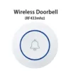 White Doorbell