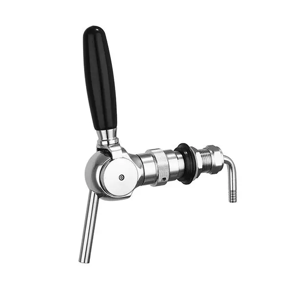 Draft Beer Faucet Tap G5/8 Shank Long Stem Brew Adjustable Flow Control S2W8 