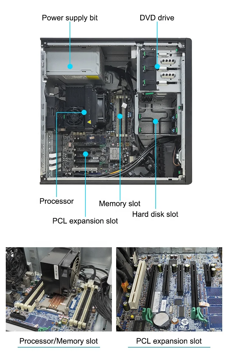 HPE Z420 Workstation - Intel Xeon E5 Tower for Low Price