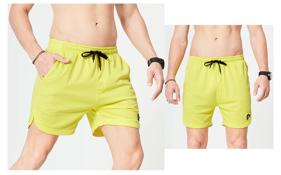 Summer Casual Loose Skateboard Sports Jogger Pants New Quick Dry Breathable Running 5 Solid Color Men's Shorts378_voghion.com