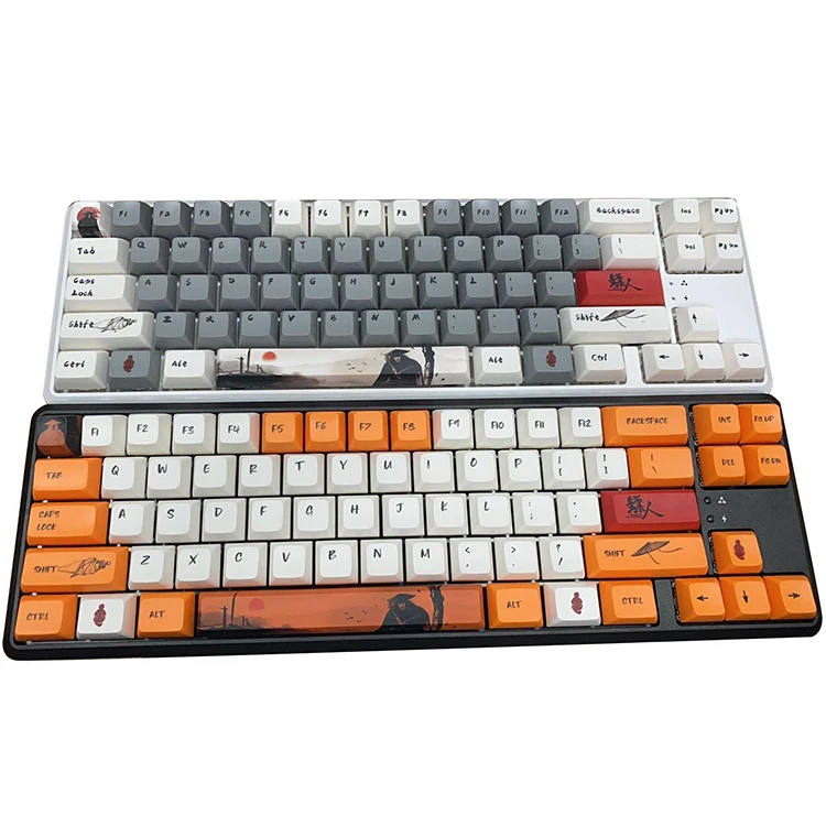 Prosub Dye Sublimated Keycap Sublimation Keyboard Keycaps Blanks Custom Printing  Keycaps 130 Keys