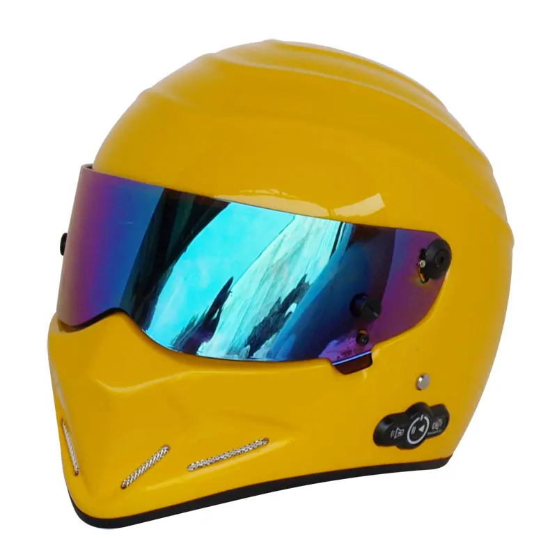 フルフェイスFRPモーターサイクルヘルメットDOTモトクロス