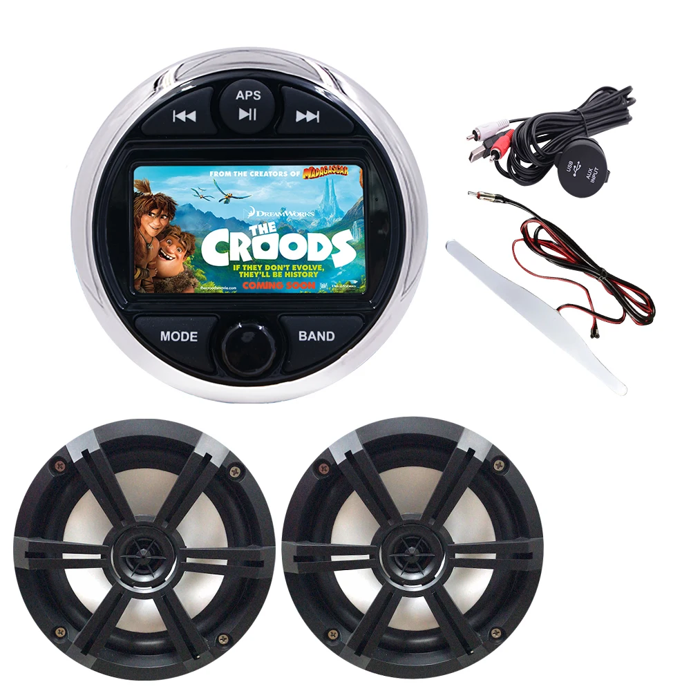 Waterproof Marine Radio Stereo MP3 Player Media Receiver