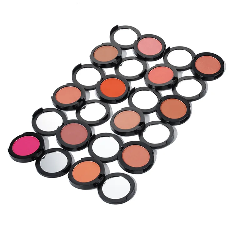 Custom Blush Palette Custom Logo Make Up Pink Powder Vegan Blush