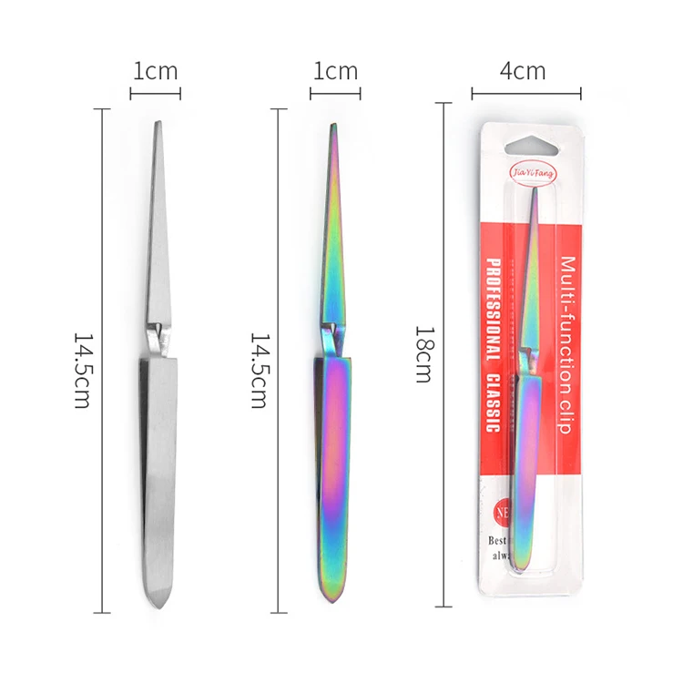 Пинцет для литья из нержавеющей стали высококачественные инструменты маникюра на заказ многофункциональные пинцеты формирования