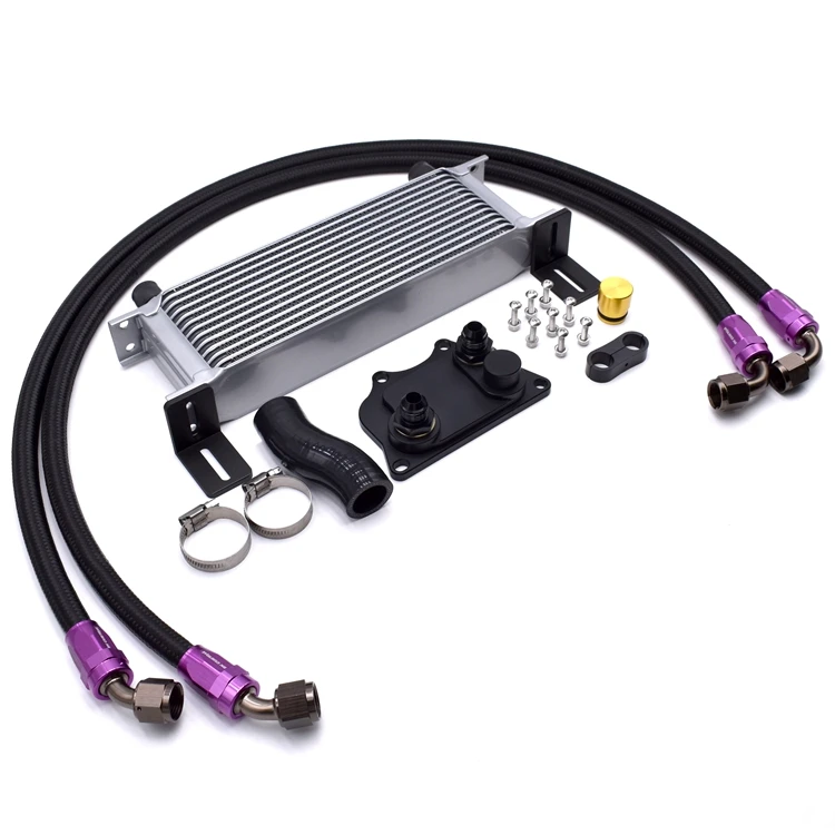 Sk Custom Ea888 Gen2 Engine Oil Cooler Kit Aluminum An8 Oil Cooling