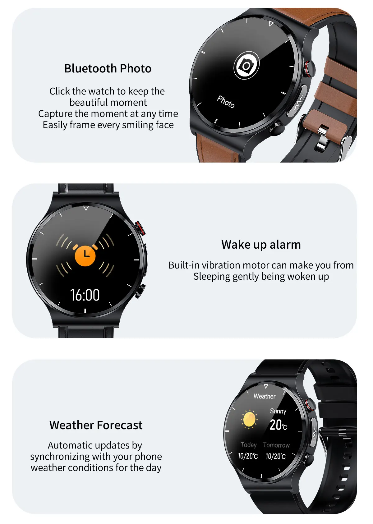 2022 New ECG+PPG Smart Watch Men Sangao Laser Health Heart Rate Blood Pressure Fiess Sports Watches IP68 Waterproof Smartwatch 20