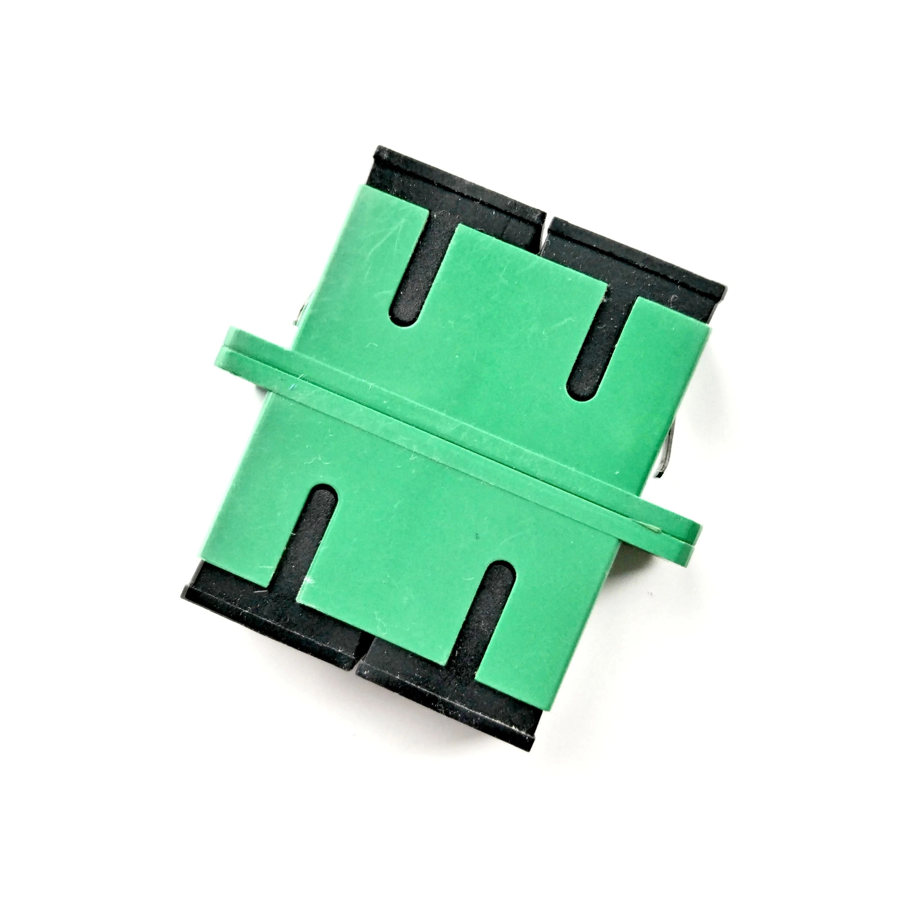 Simple Mode Flange Coupler Adaptor Duplex SM Fiber Optical SC/APC Fiber Optic Adapter