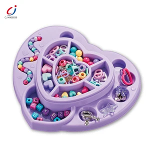 Chengji Seed Beads Diy Set Popular Colorful Children Jewelry Set DIY Making Bracelets Bead Set Toys Odm