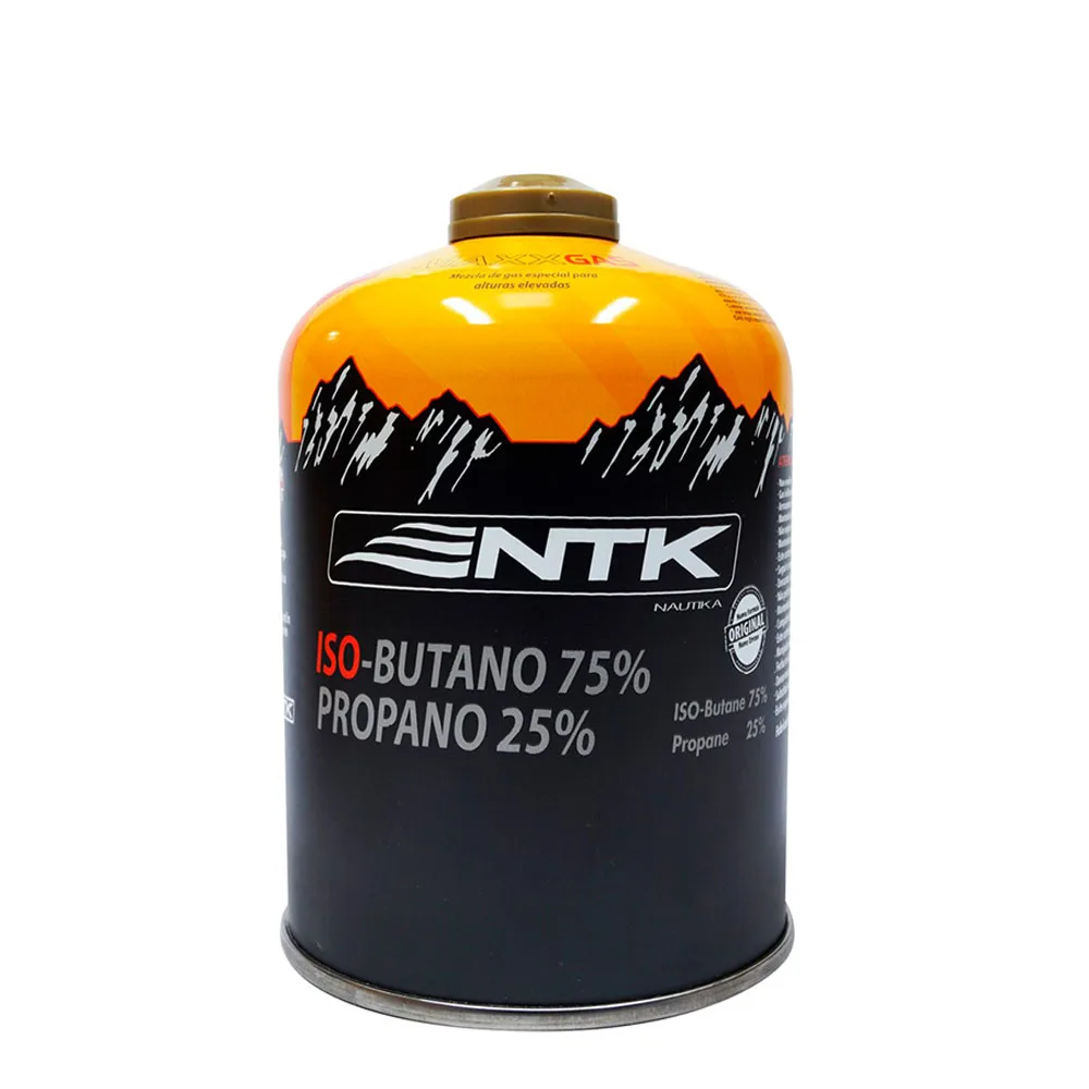 2 Piece TFS Butane Gas Cartridge 100g, 230g, 450g with EN417 Safety Valve