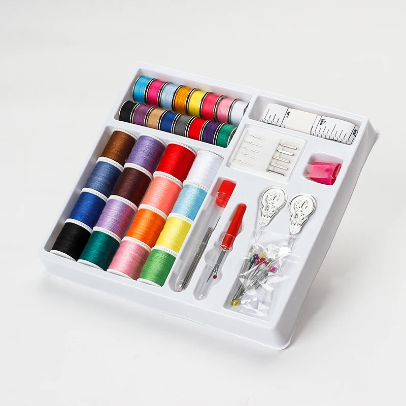 Sewing Kit for Beginners and Travelling Use Includes Sewing Threads Sewing Needles Threader and Pins