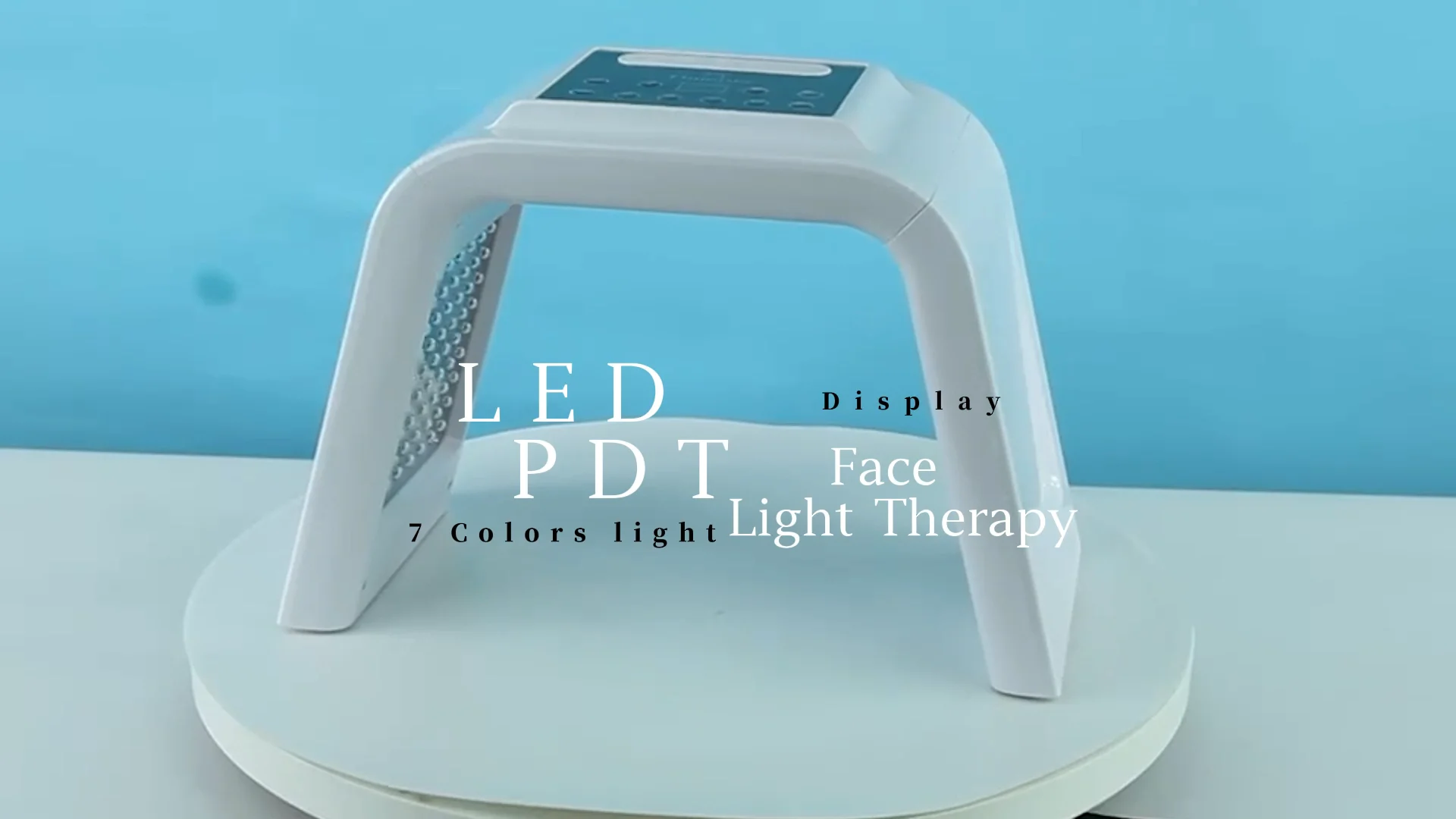 Home Use Pdt Phototherapy Facial Steamer Redness Remover Skin