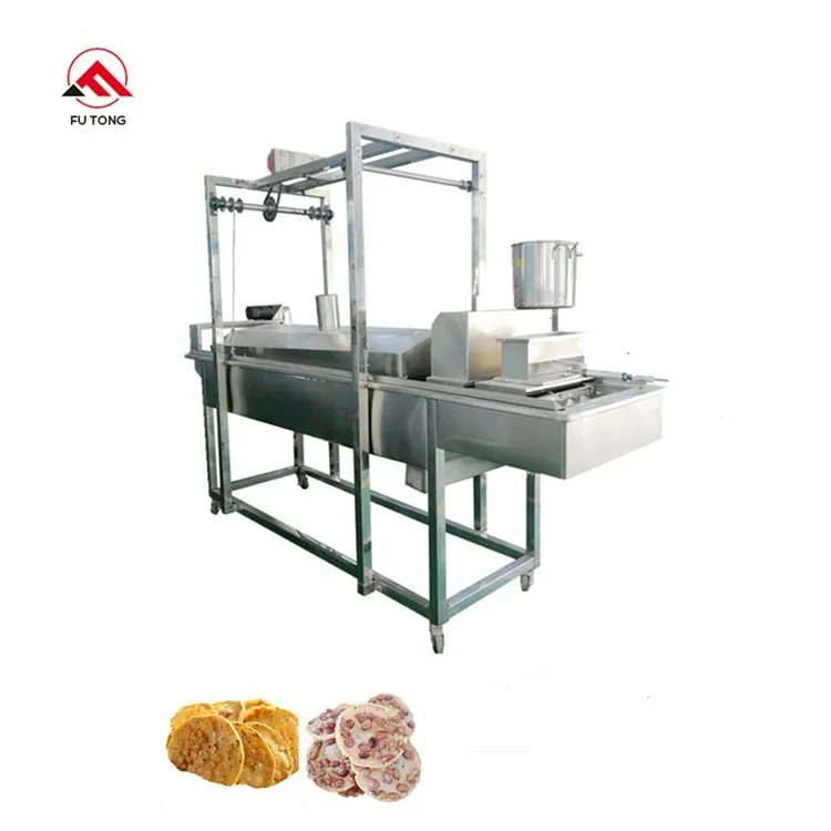 Commercial Customized Peanut Crackers Machine Harga Pabrik Rempeyek Kacang Mesin Peyek Teri Mesin Kacang Rempeyek Dari Suriname