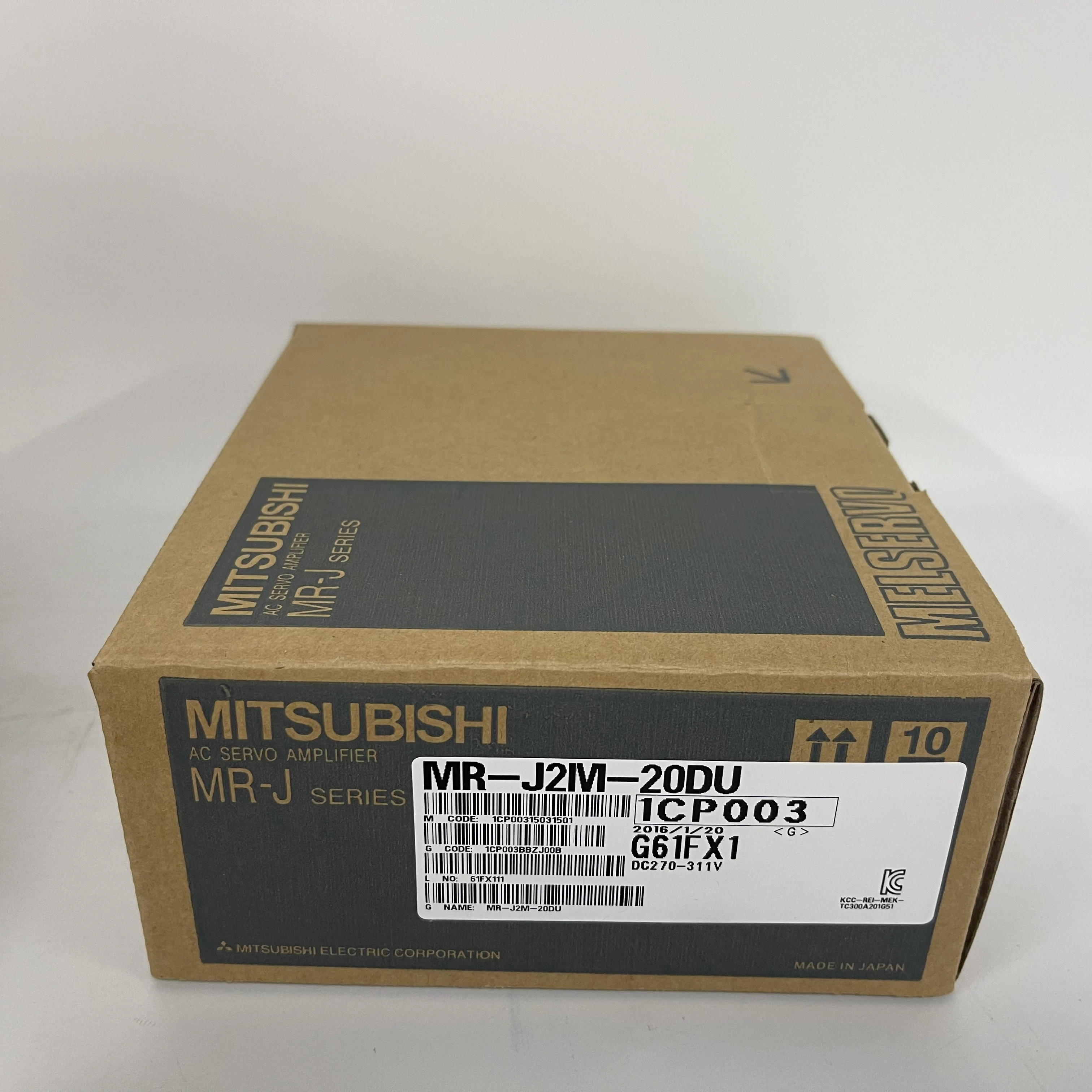 Mitsubishi AC Servo Amplifier MR-J2M-20DU Mitsubishi AC Servo Amplifier MR-J2M-20DU
