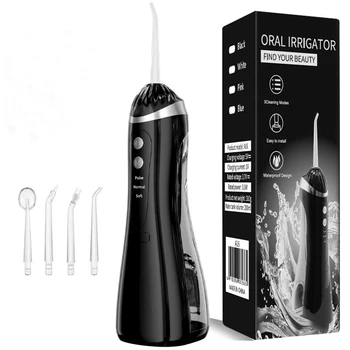 Portable Mini Cordless Electric Ipx6 Waterproof Teeth Oral Irrigator Usb Dental Pick Water Tank Flosser