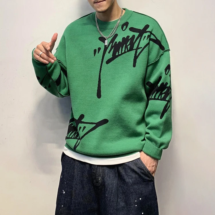 Cut-out logo sweater Sweater, cardigans