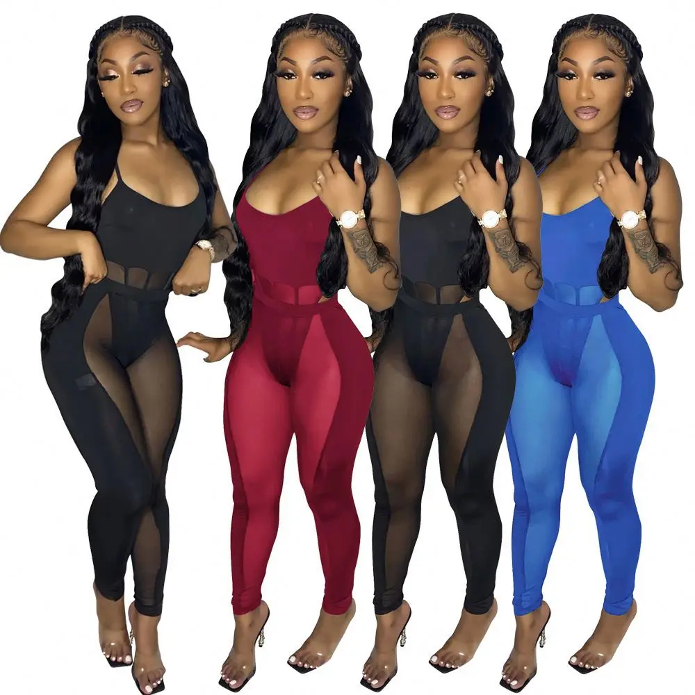 New Sexy Mesh Splicing Hollowed Out 2 