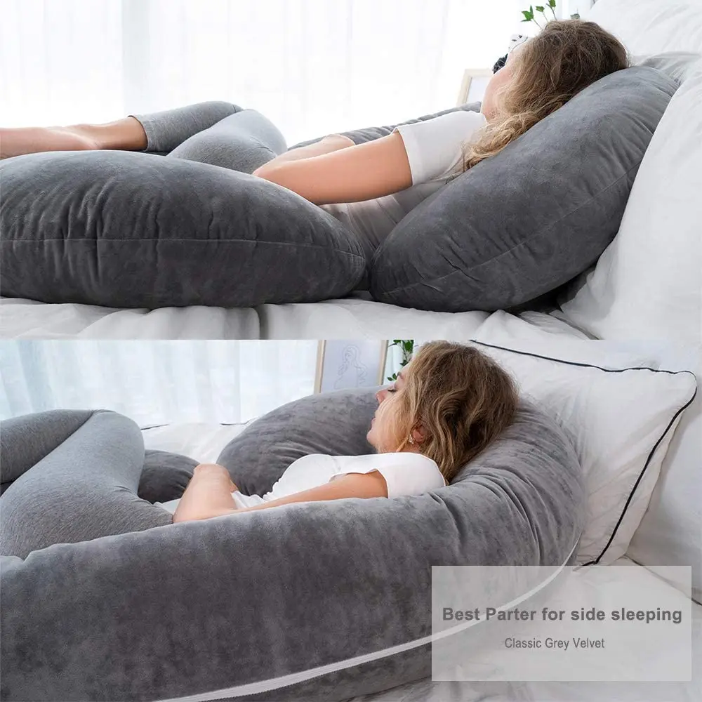 Full Body Pregnancy Pillow Ushaped Maternity Pillow For Pregnant