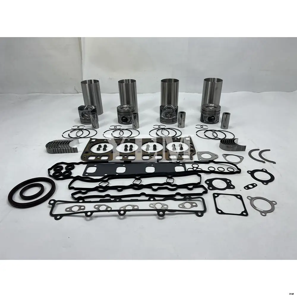 D34 Overhaul Kit With Piston Rings Liner Full Gasket Set Bearings for Doosan