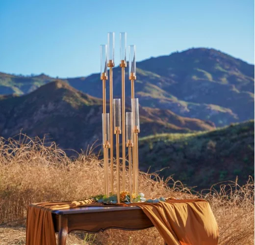 Cnmsooth, свадебный высокий подсвечник с 8 головками, канделябр