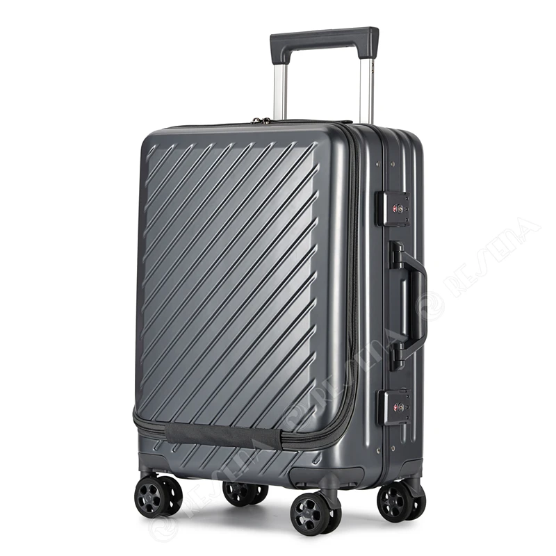 Pellen oogsten Slijm Resena Ra8935 Laptop Front Pocket Abs Pc Business Style Travel Valise  Maleta Koffer Trolley Suitcase Luggage - Buy Abs Pc Trolley  Luggage,Business Luggage,Front Laptop Pocket Suitcase Product on Alibaba.com