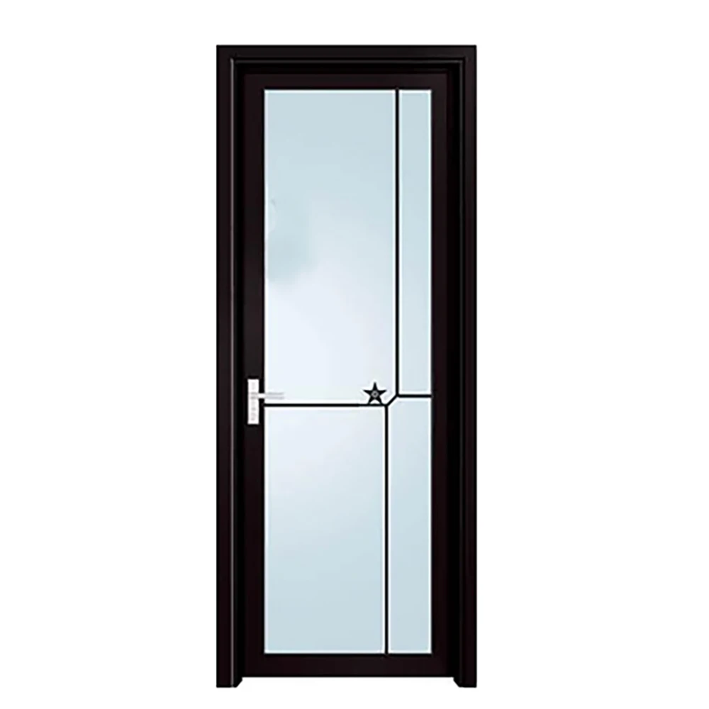 Aluminum Bi-folding Custom Low-e Glass Accordion Folding Glass Doors Double Glazed Aluminum Profile Folding Doors For Houses Pat