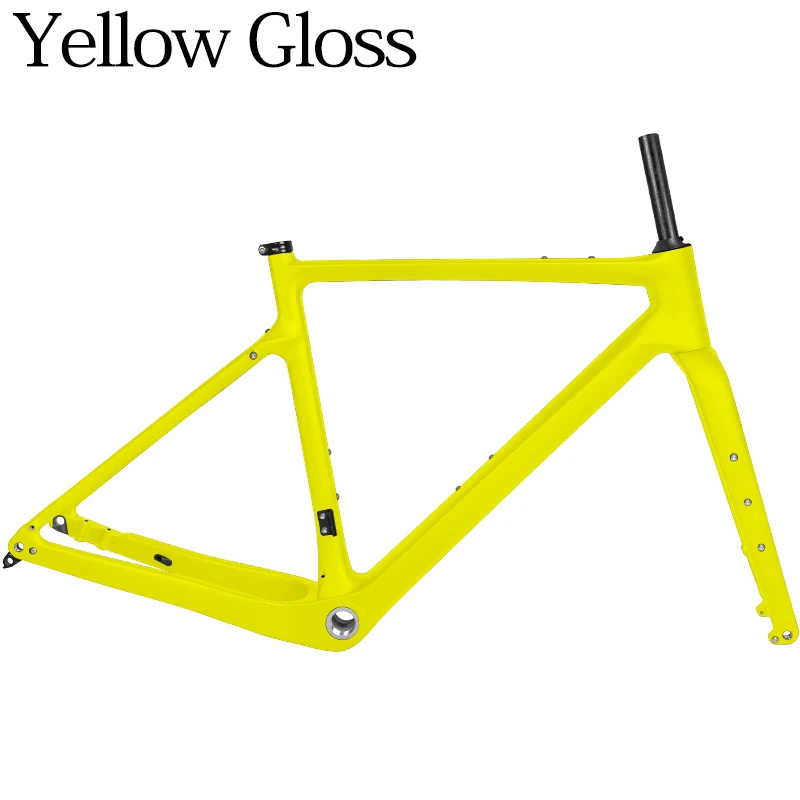 T1000 Full Carbon Fiber Gravel Bike Frame All Inner Cable 700c Road