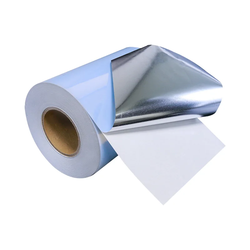 75um 95um TOP Direct Transparent PET Thermal Synthetic PP White Matte Label Film Materials Self Adhesive Label Printing Paper