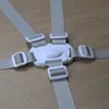 Five-point oval buckle-gray strap