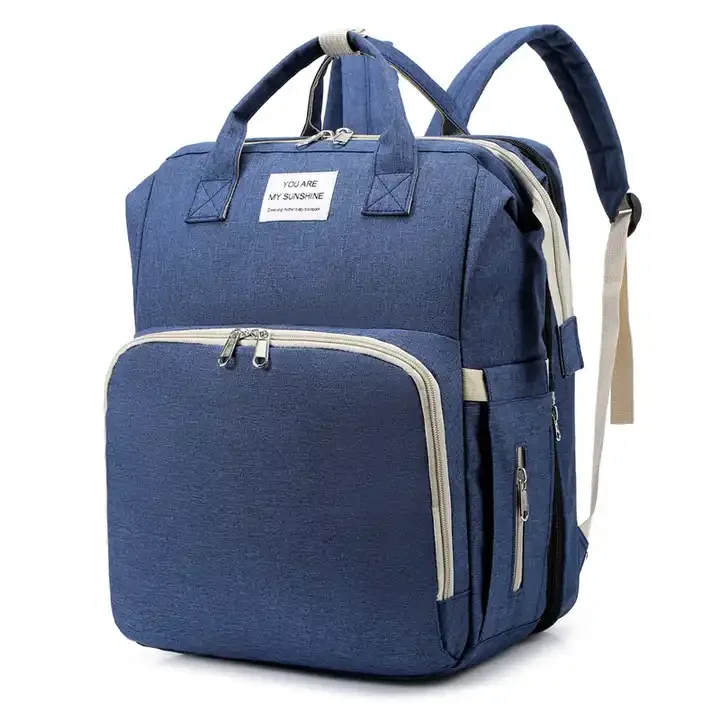 Hot Selling New Portable Foldable Baby Crib Mummy Bag Lightweight Multi-functional for Outdoor Leisure Shoulders Backpack