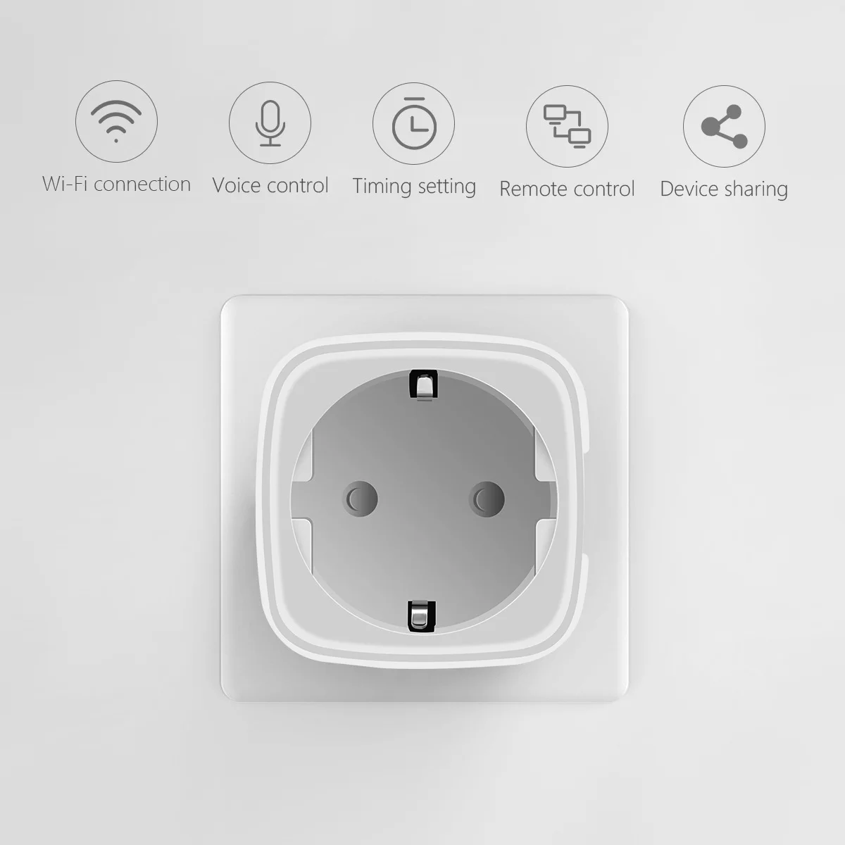 Uk 16a Smart Plug For Homekit Electrical Outlets With Wifi Siri