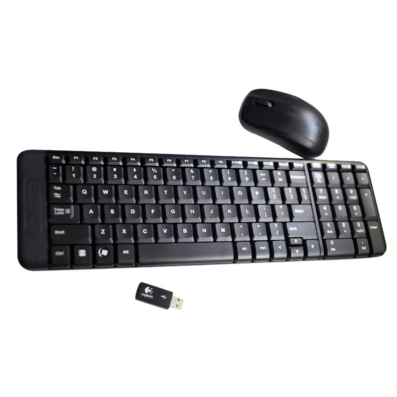 Logitech MK220 Wireless Keyboard and Mouse Multimedia Office Combo