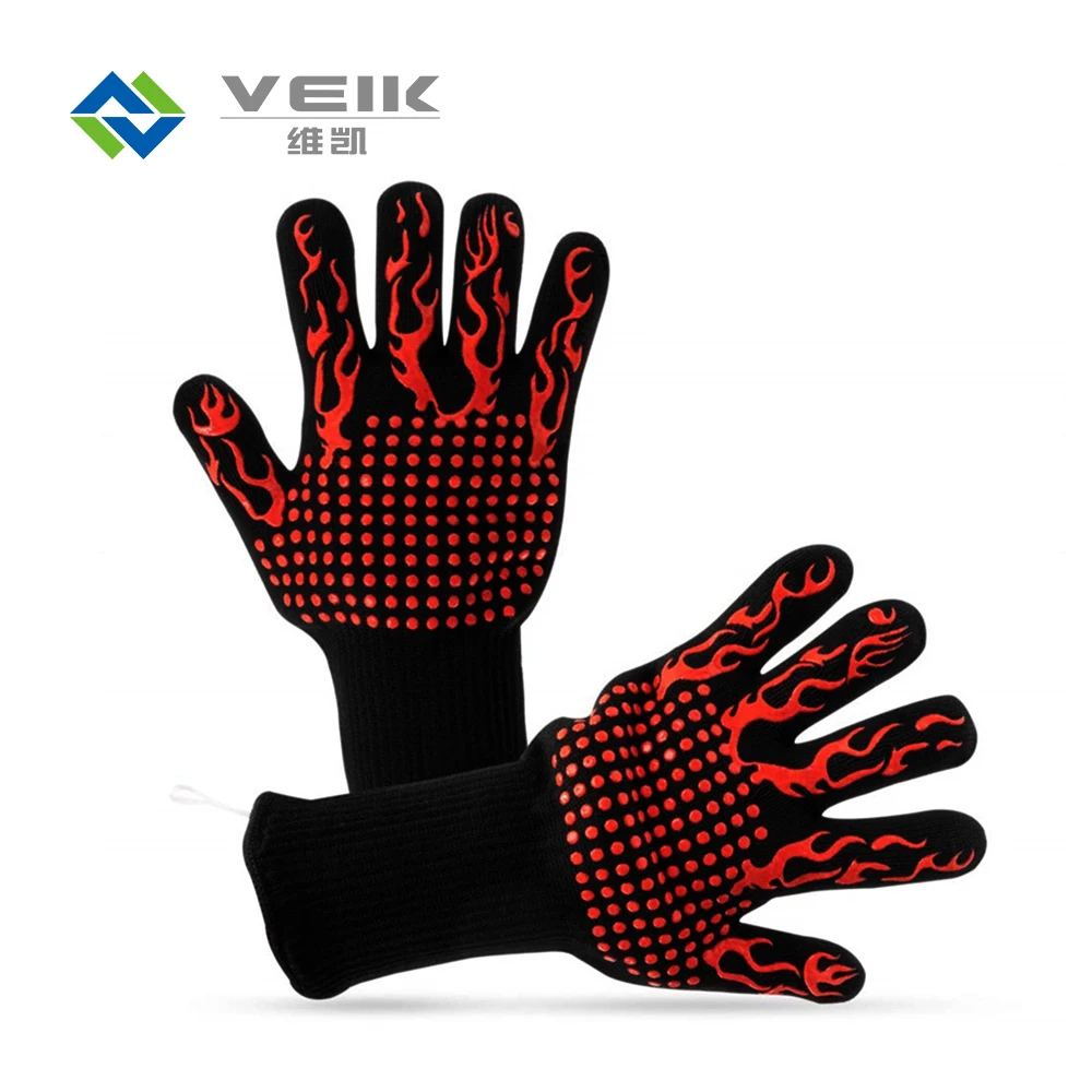 Food Grade Kitchen Gloves Bbq Heat Resistant Bbq Gloves