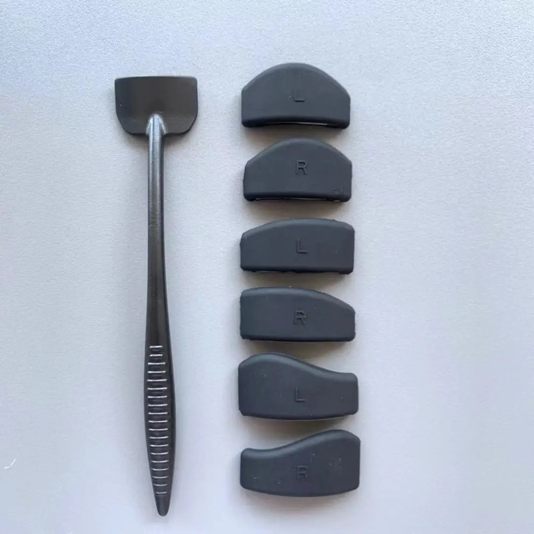 
 Тени для век складки линия комплект Силиконовые тени для век с складки Штамп Инструменты 6 в 1 тени для век печать наборы  