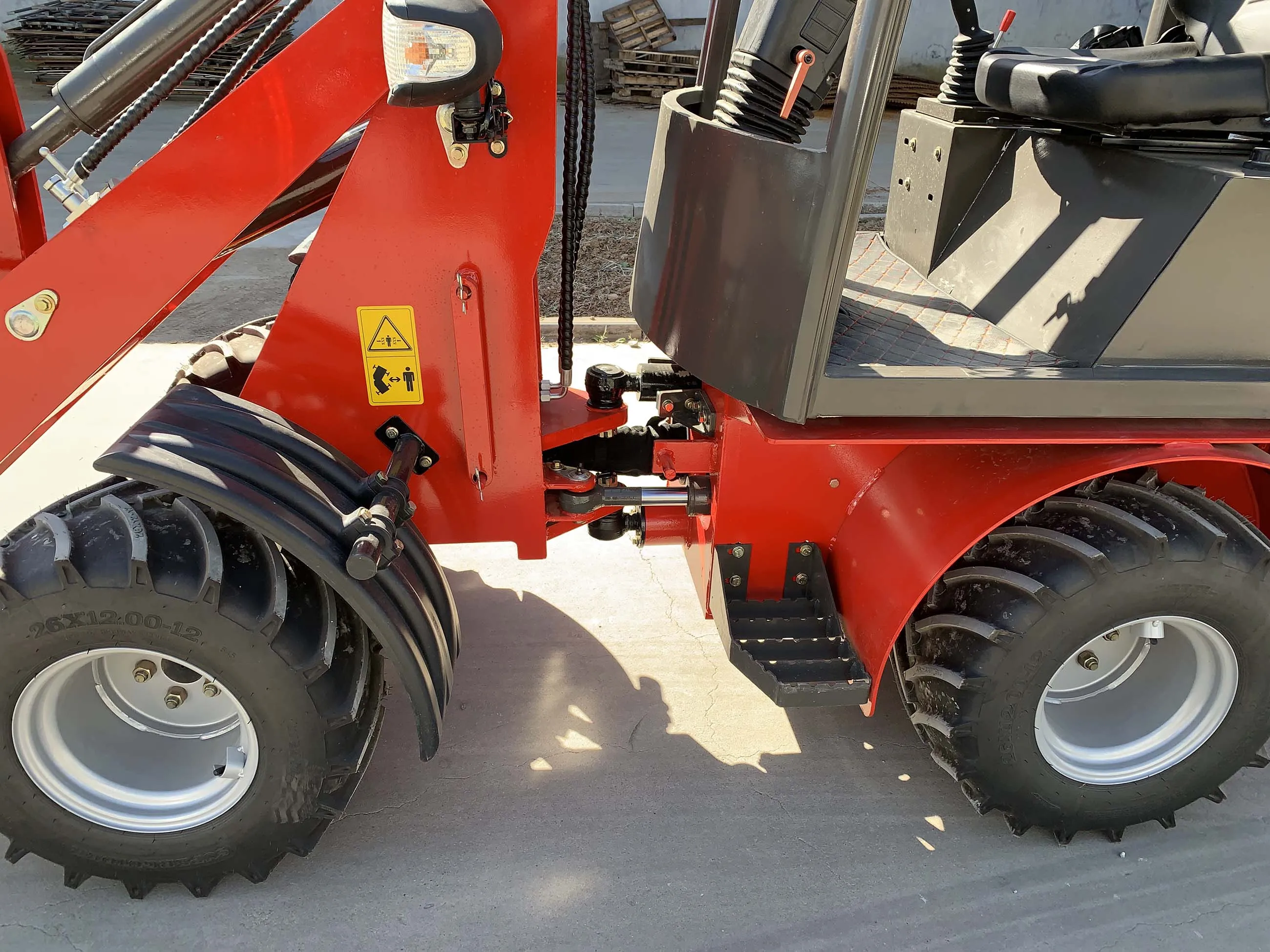 Ce Approved Mini Loaders Small Farming Wheel Loader 600kg Agricultural