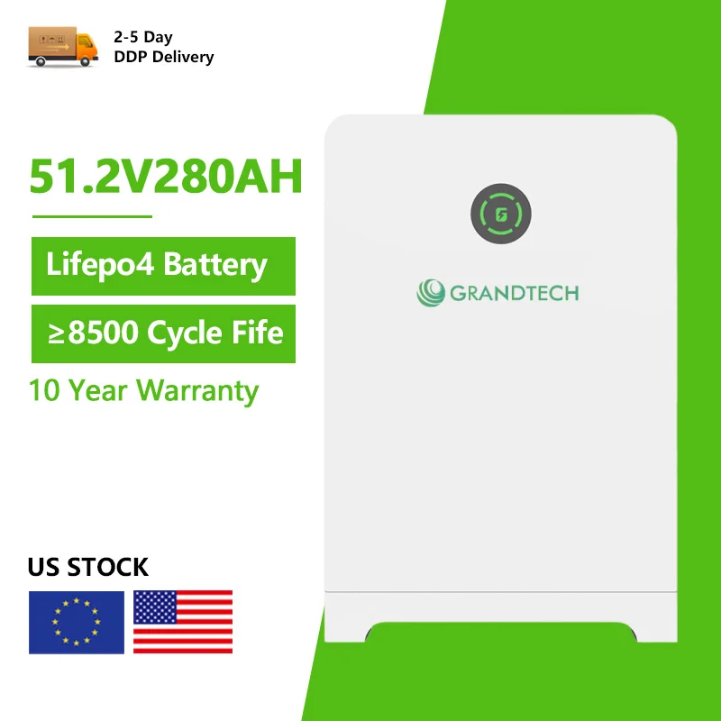 Aonad Taiscéalaíochta Foirgne 48V Amach anseo 14.34kWh/16.38kWh 280Ah/320Ah Port Cumarsáide CAN UL9540 UL1973