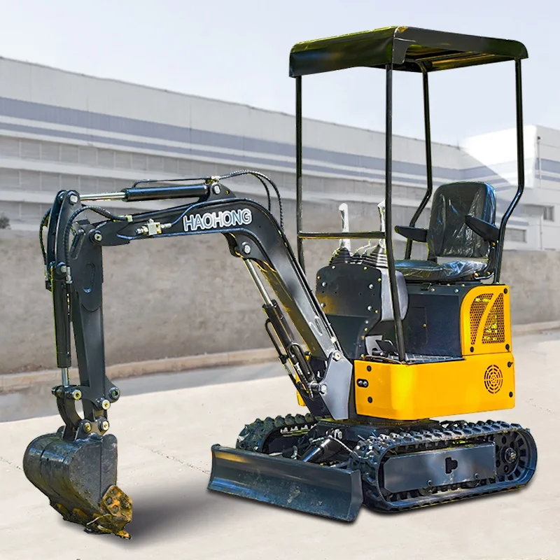 Factory Direct Sale 3.5 Ton Digging Machine Mini Excavators 1.5 Ton 1 Ton Micro Digger for Sale