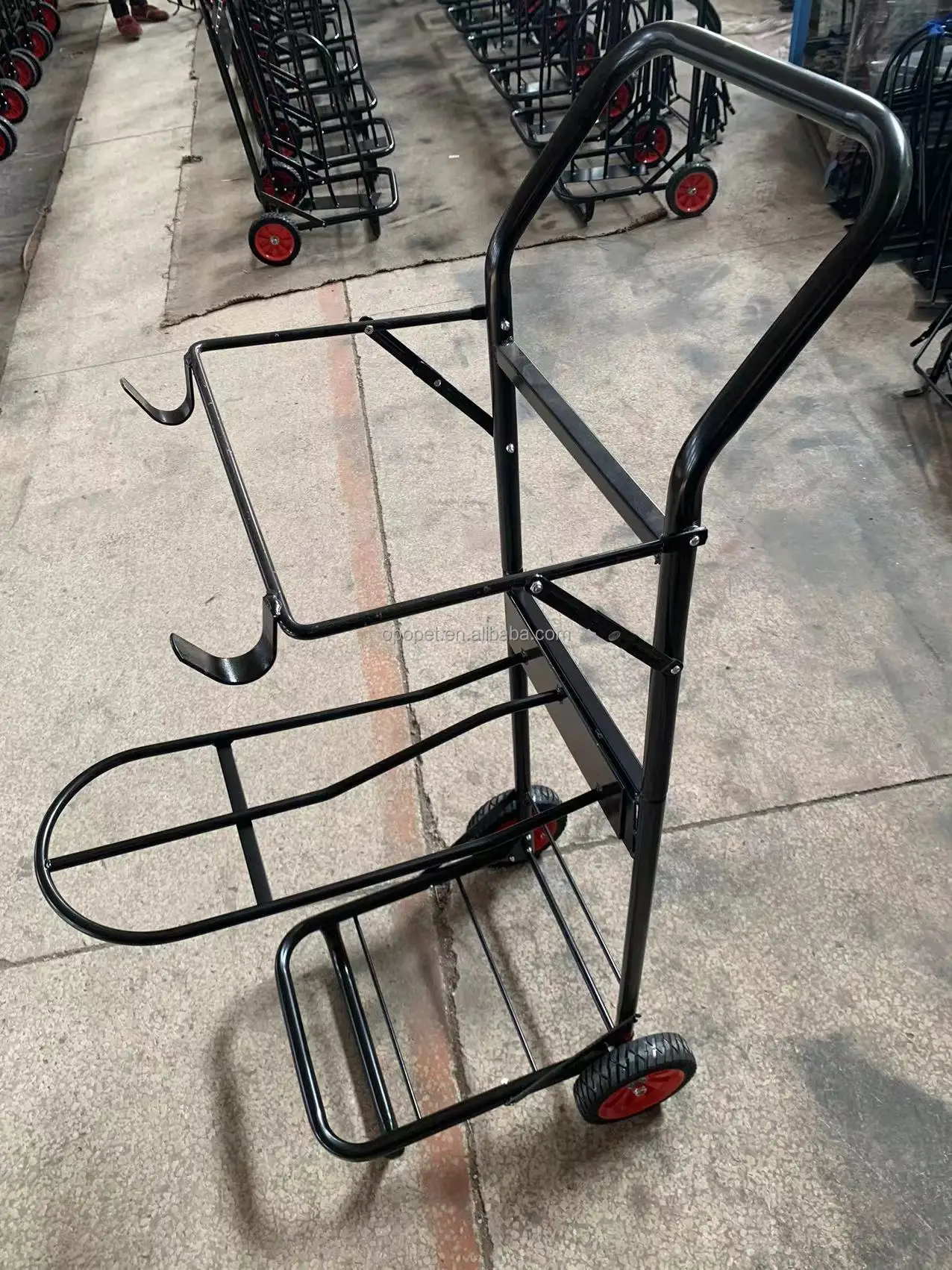 Factory Sturdy Saddle And Tack Cart Ideal For Stable And Horse Owners