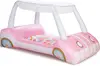 carrito de golf rosa