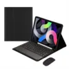 Teclado y ratón con trackpad táctil negro