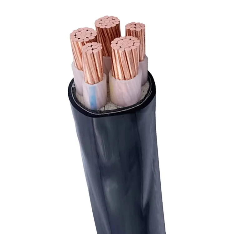0.6/1kv Nyy pvc Isolamento pvc bainha Cabo El&eacute;trico Cabo De Alimenta&ccedil;&atilde;o De Baixa Tens&atilde;o