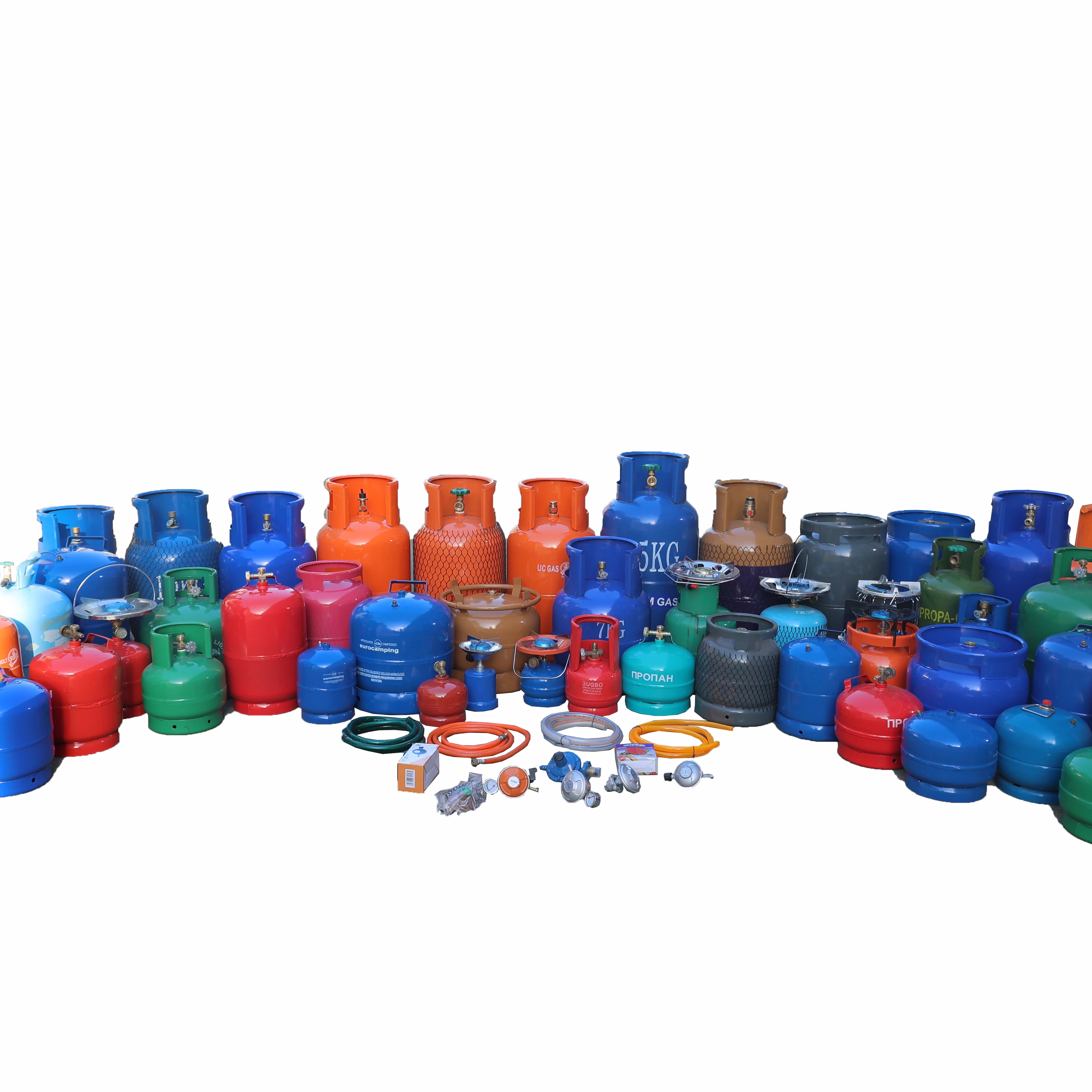 Small Cooking Empty 1kg 2.4L Propane / Butane lpg Gas Bottles / Tanks / Cylinders Price
