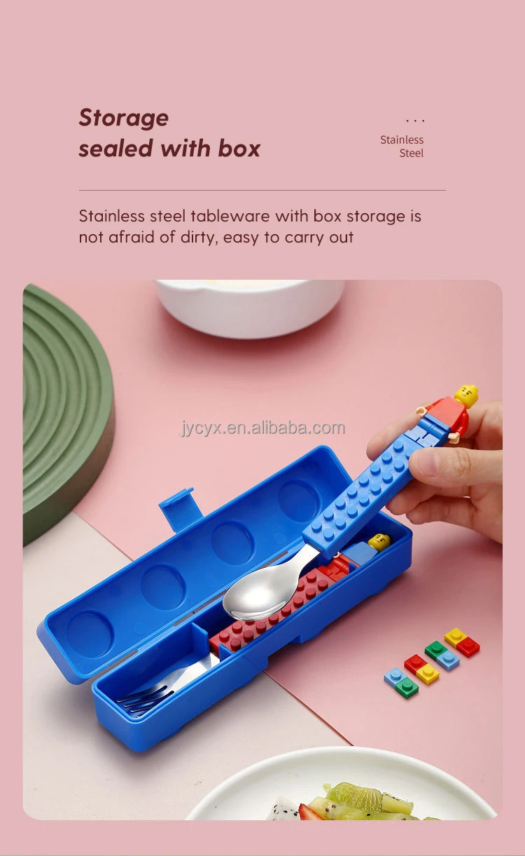 Funny Cartoon Kids Spoon Set - Sustainable Stainless Steel