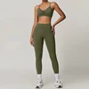 Green bra&leggings